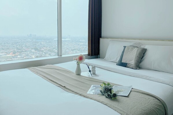 Deluxe Studio (queenbed) | 1 bedroom, free WiFi, bed sheets