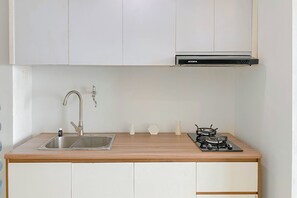 Estudio Deluxe (queenbed) | Cocina privada