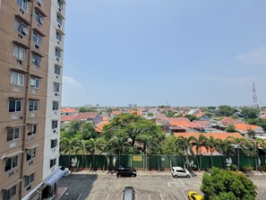 Deluxe Apartment (twin) | View from room - Compact and Restful 2BR at Menara Rungkut Apartment (Surabaya)