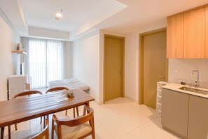 Appartement Deluxe (queenbed) | Cuisine privée