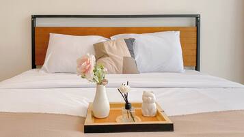 Deluxe Apartment (queenbed) | 1 bedroom, free WiFi, bed sheets