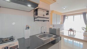 Appartement Deluxe (queenbed) | Cuisine privée
