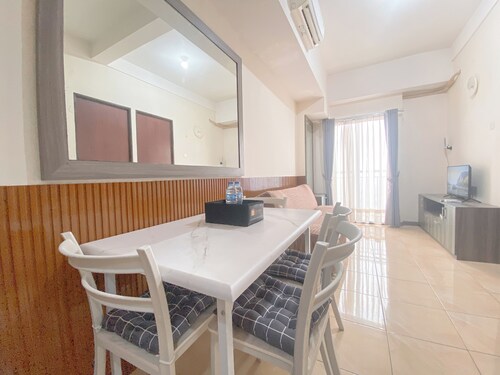 The Cozy Abode 2BR Apartment at Tamansari Panoramic