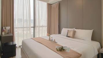 Deluxe Apartment (kingbed) | 1 bedroom, free WiFi, bed sheets