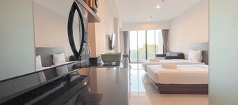 Modern Studio (No Kitchen) Apartment at Skales Residence Nusa Dua Bali