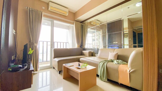 Căn hộ Deluxe (queenbed) | Khu phòng khách