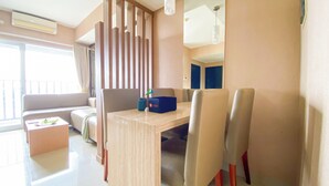 Căn hộ Deluxe (queenbed) | Khu phòng khách