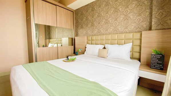 디럭스 아파트 (queenbed) | 2 개의 침실, 침대 시트