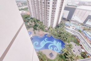 Deluxe Apartment (kingbed) | Pemandangan dari bilik