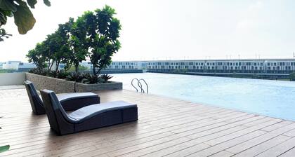 Spacious and Restful 1BR at Vasanta Innopark Apartment