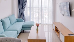 Apartemen Deluks (queenbed) | Area keluarga