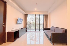 Deluxe Apartment (kingbed) | Living area - Tranquil 2BR (No Kitchen) Apartment at Skales Residence Nusa Dua Bali (Nusa Dua)