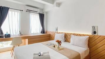 Deluxe Studio (queenbed) | Bed sheets