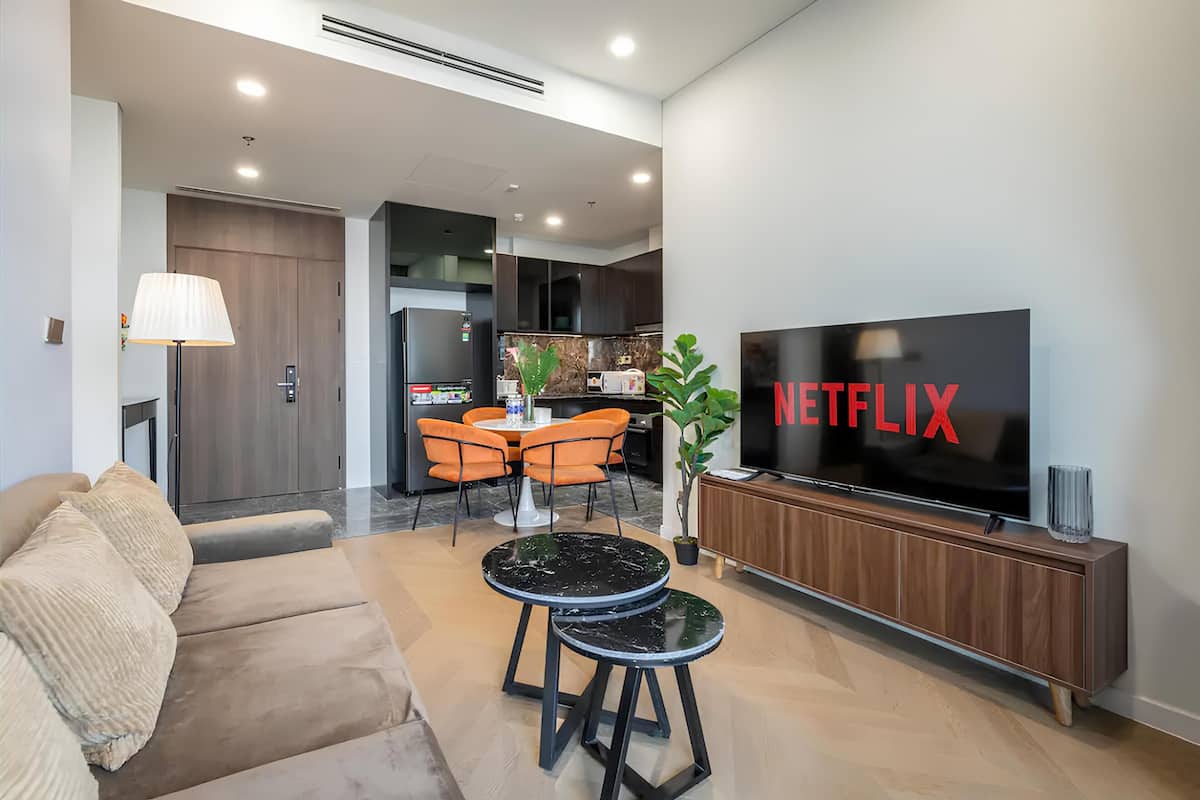 Apartment, 2 Schlafzimmer | Hochwertige Bettwaren, Daunenbettdecken