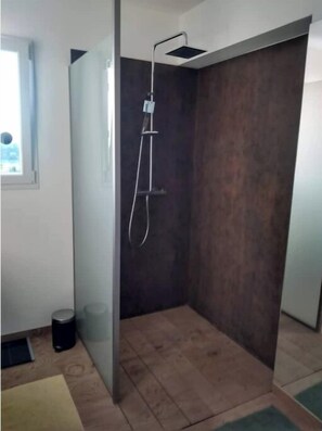 Hair dryer, towels, soap, toilet paper - House Drôme des collines (Bren)