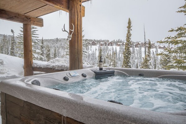 Bain à remous extérieur