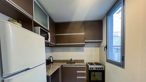 Private kitchen - Lightfull One-bedroom with balcony: Enjoy Palermo lifstyle core (Buenos Aires)