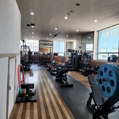 Charming 1-bedroom house, fitness room in amazing Incheon #Incheon_airport