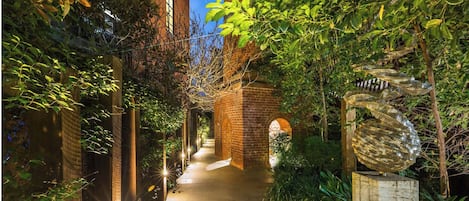 Enceinte de l’hébergement