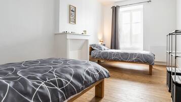 2 slaapkamers, gratis wifi, beddengoed