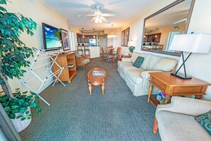 TV - New 2BR at Horizon at 77th - Pools, Amazing Views! (Myrtle Beach)