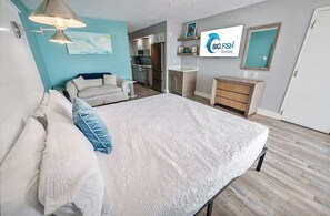 1 chambre, fer et planche à repasser, Wi-Fi gratuit, draps fournis