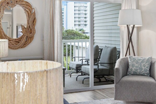 TV - Beach Bliss: Ocean Pier 2 Condo with Balcony (North Myrtle Beach)