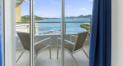Luxury Lagoon-View Condo | Steps to Beach