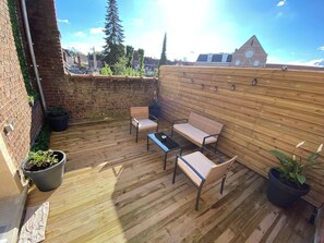 Terrace/patio - Charming Cosy Apartment in the heart of Tourcoing Boulevard Gambetta (Tourcoing)