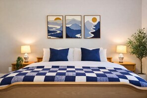 2 bedrooms, iron/ironing board, free WiFi, bed sheets