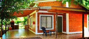 Deluxe Cabin with Pool near the Waterfalls