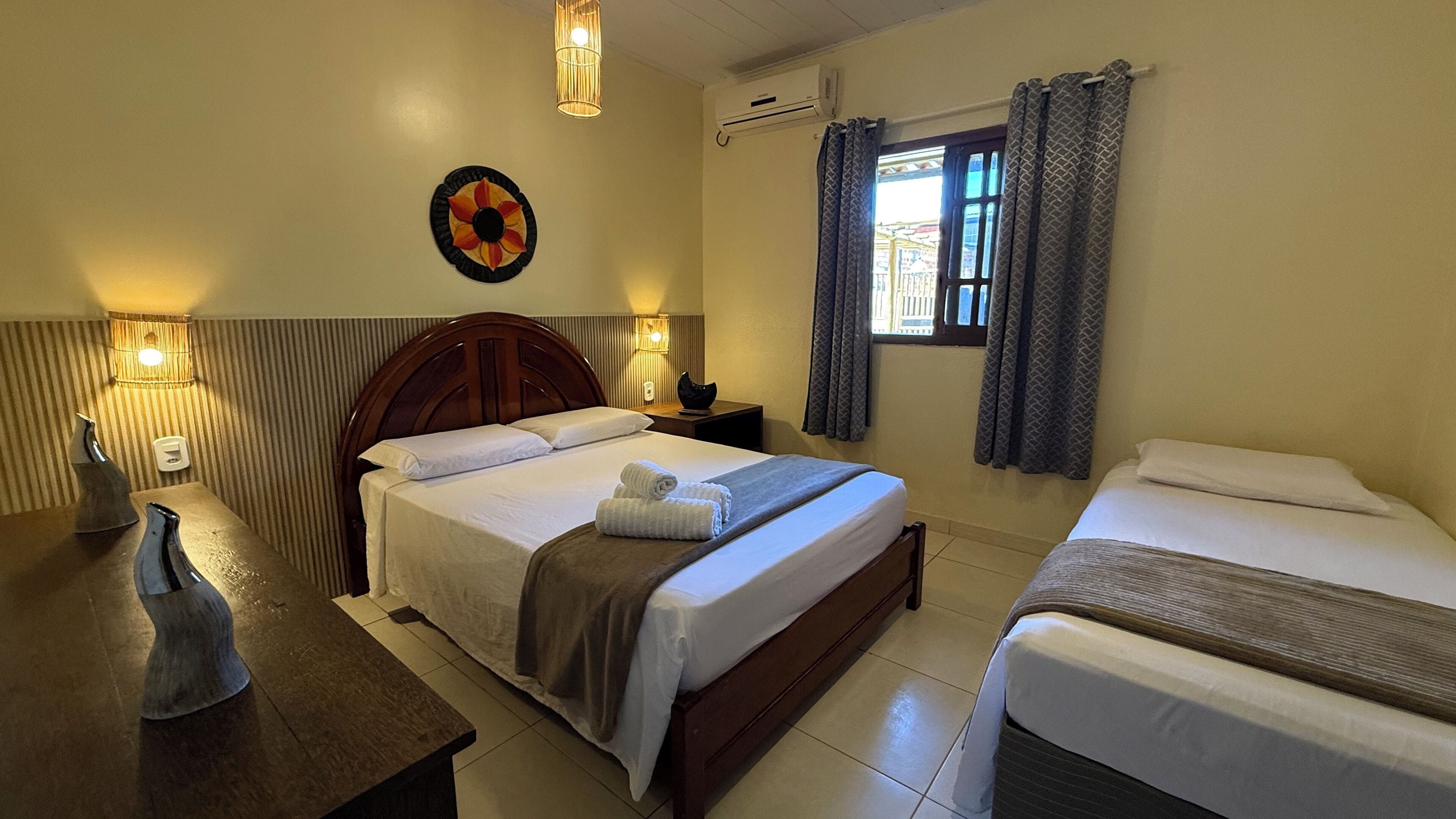 Economy Triple Room, Garden View | Free WiFi