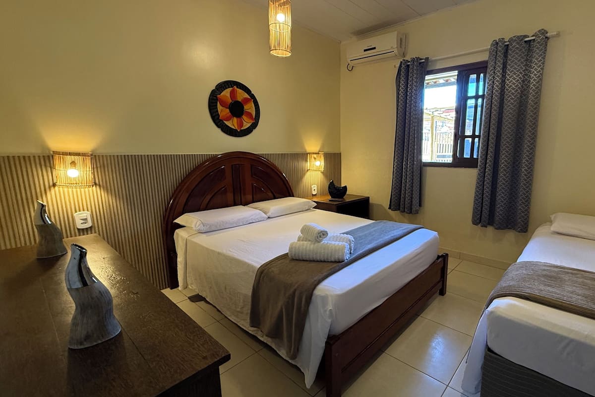 经济三人房, 花园景观 | 免费 WiFi