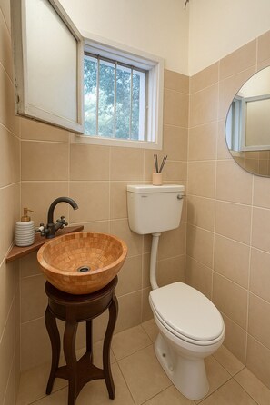 Handdoeken, zeep, toiletpapier