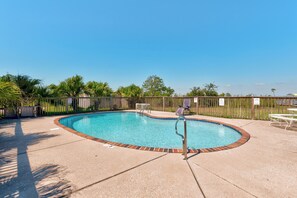 Pool - Bayou Heron #2B: Pet-friendly bayside condo with pool (Dauphin Island)
