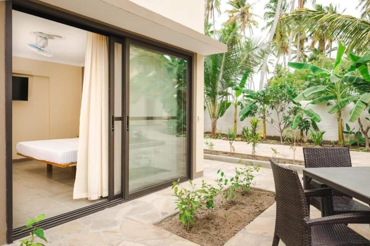 Down duvets, in-room safe, blackout curtains, bed sheets