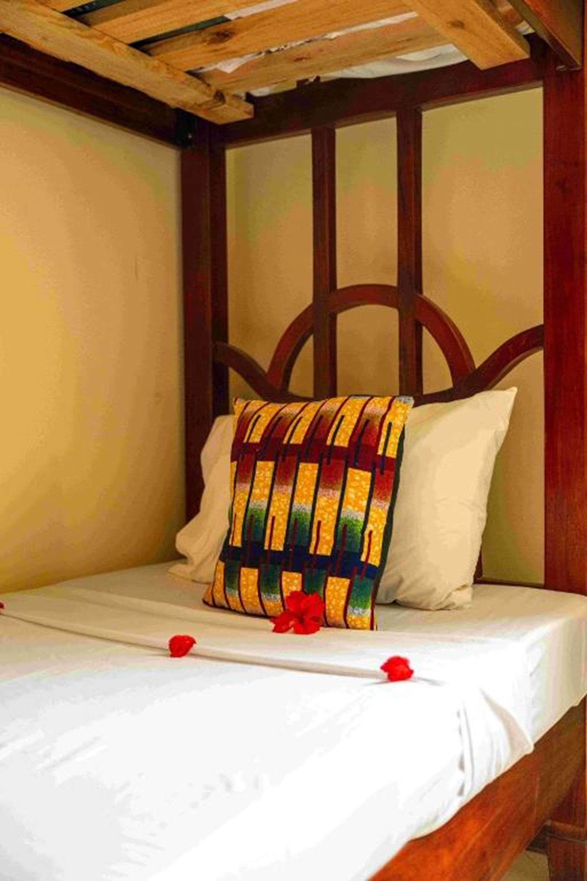 Down duvets, in-room safe, blackout curtains, bed sheets