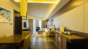 Living area - Hyatt Creek Residences 1 Bedroom  (Dubai)