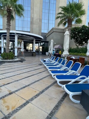 Outdoor pool, open 6:00 AM to 11:30 PM, free pool cabanas - Hyatt Creek Residences 1 Bedroom  (Dubai)