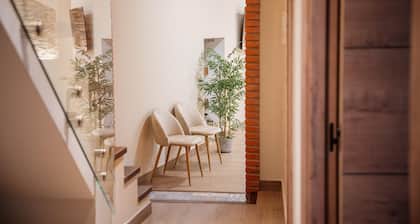 Casa rural con chimenea, entre el parque natural de Monfragüe y Trujillo