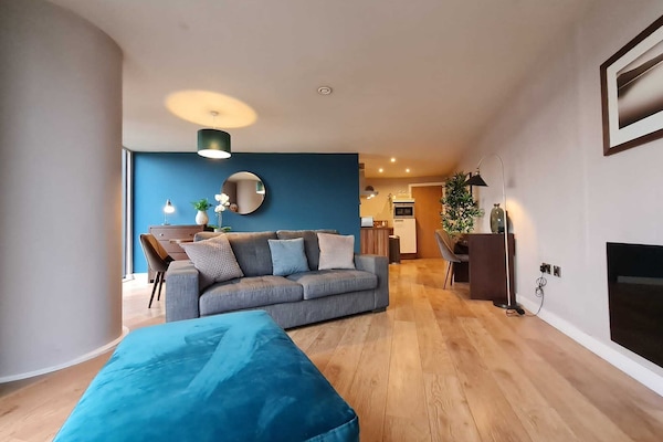 Appartement Standard, vue ville | Coin séjour