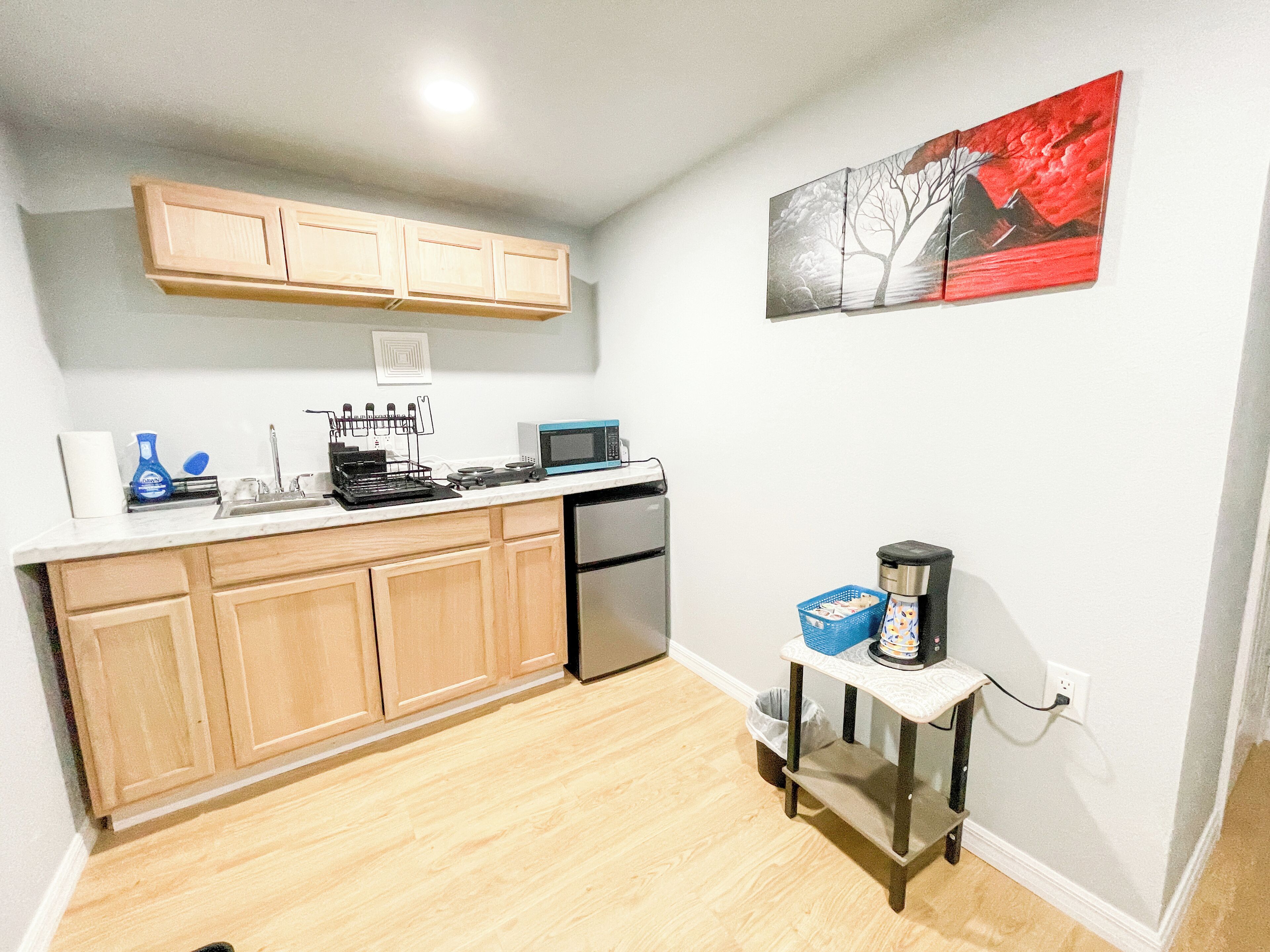 Microondas y parrilla de estufa 