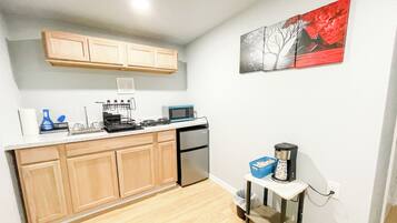 Microondas y parrilla de estufa