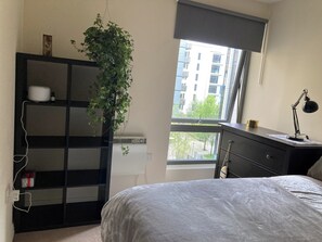 Apartamento | 1 dormitorio, tabla de planchar con plancha, wifi gratis y ropa de cama