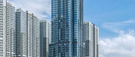 Façade de l’hébergement