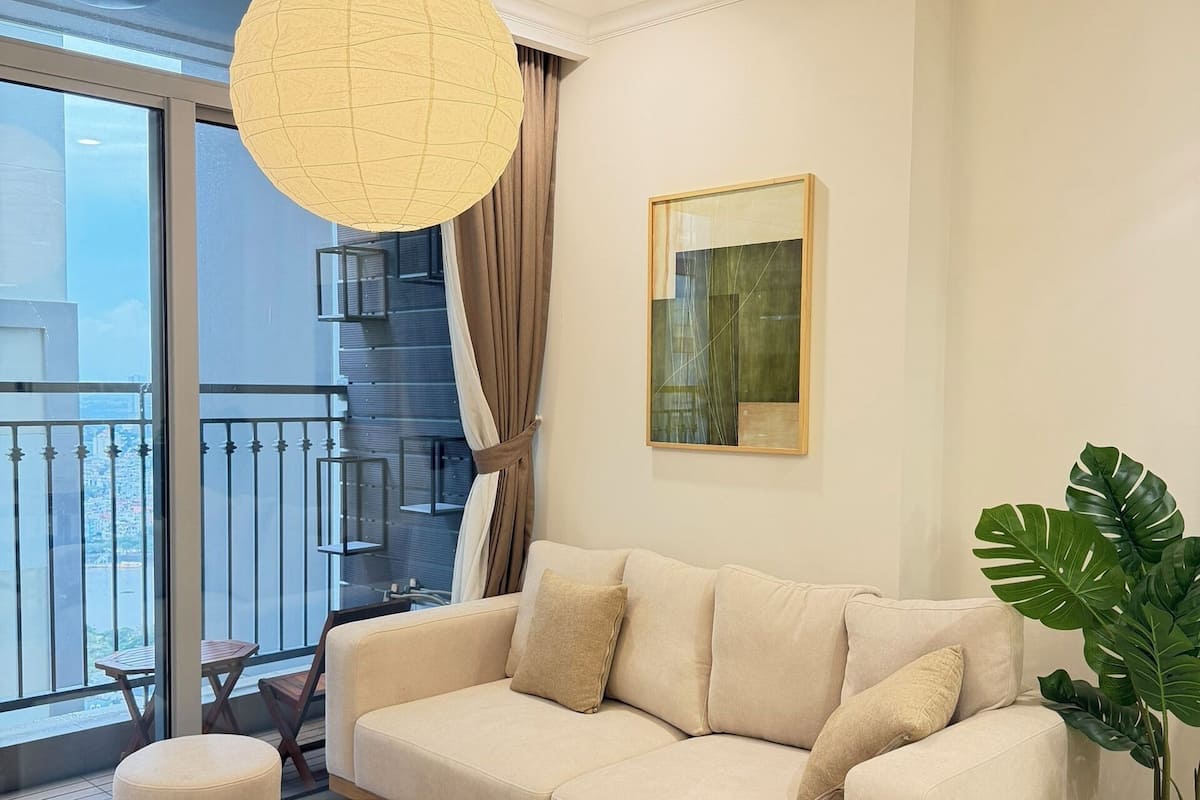 Comfort-lejlighed - 2 soveværelser - balkon | 3 soveværelser, premium-sengetøj, individuelt design