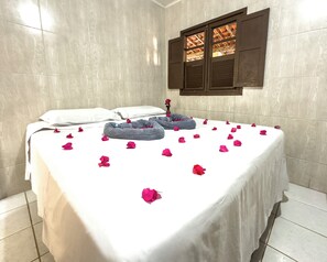 3 dormitorios y ropa de cama