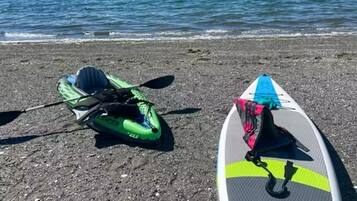 Liegestühle, Strandtücher