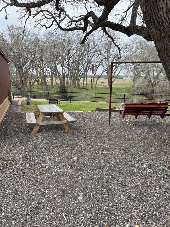 Restauration en plein air