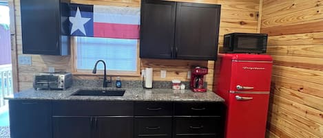 Refrigerador y microondas